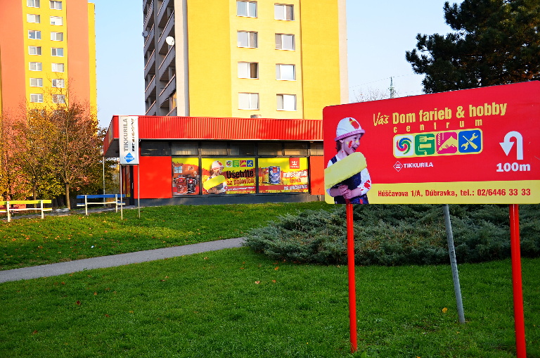 ColorCentrum, ColorCenter, Vas dom farieb, Bratislava Dubravka